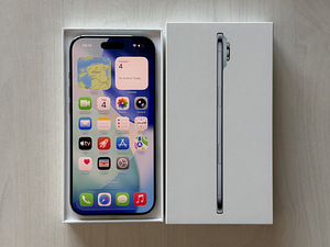 Apple iPhone Air 256GB небесно-голубой, как новый! Аккумулят (6 фото из 8)