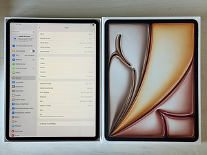 Apple iPad Air 13 M3 128GB WiFi+Cel Starlight nagu uus! (2 foto / 5)