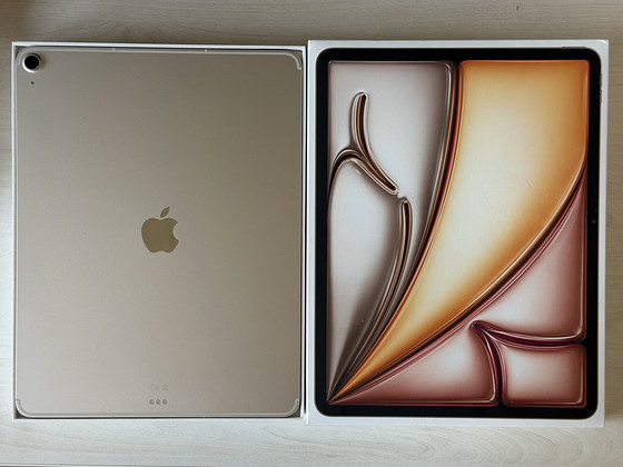 Apple iPad Air 13 M3 128GB WiFi+Cel Starlight nagu uus!
