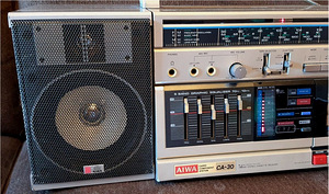 AIWA CA-30 GHETTOBLASTER BOOMBOX (4 foto / 9)