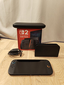 Nintendo Switch 2 – Uueväärne, garantii + kandekott (1 фото из 2)