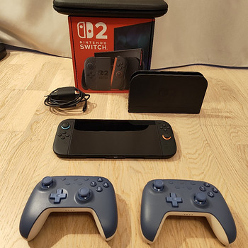 Nintendo Switch 2 – Uueväärne, garantii + kandekott