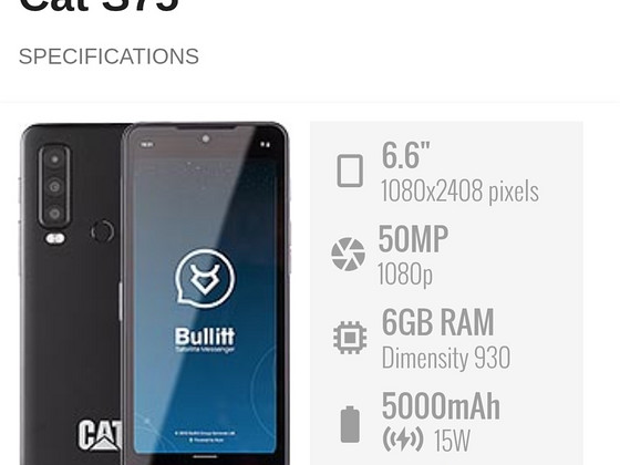 CAT S75 128 GB