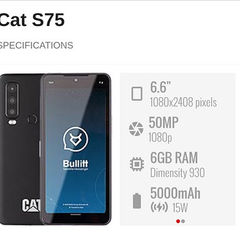 CAT S75 128 GB
