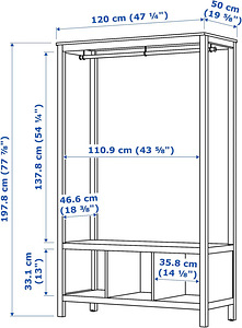 Шкаф IKEA (2 фото из 3)