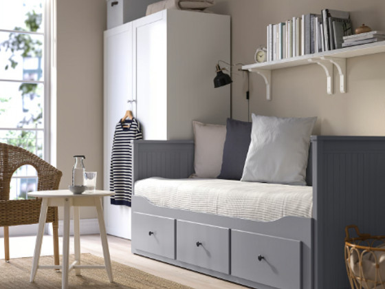 Diivan voodi lahti käiv Ikea Hemnes