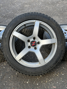17" диски Barzetta 5x108 + 225/50/17 Falken m+s 7-7,5 мм (1 фото из 8)