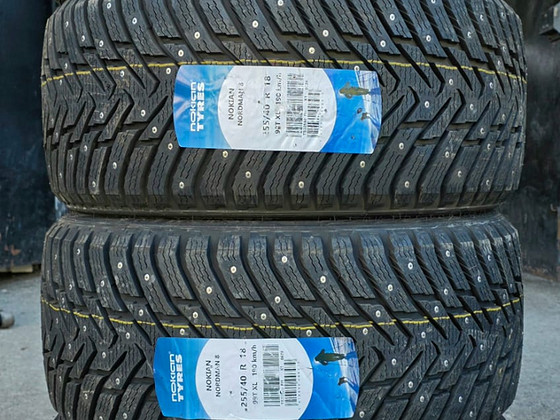 Шины R18 255/40 R18 Nokian Nordman 8 99T XL — новые DOT22