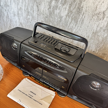 Ретро кассетный магнитофон / boombox INTER
