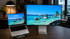 Apple Pro Display XDR 32 Retina 6K + Pro Stand, nagu uus (3 foto / 6)
