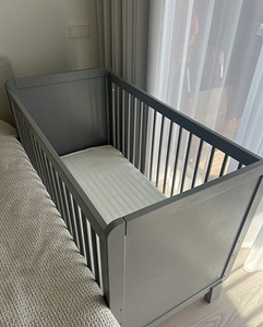 Lastevoodi(120 × 60cm) + Nordbaby madrats, väga heas seisus! (3 foto / 5)