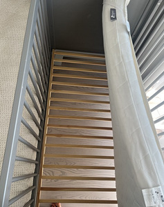 Lastevoodi(120 × 60cm) + Nordbaby madrats, väga heas seisus! (5 foto / 5)