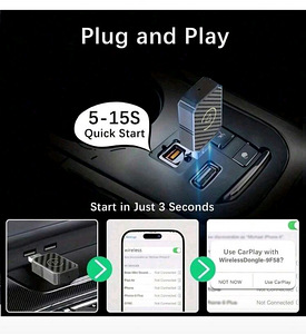 2-in-1 Wireless Android Auto Adapter – New (2 foto / 3)