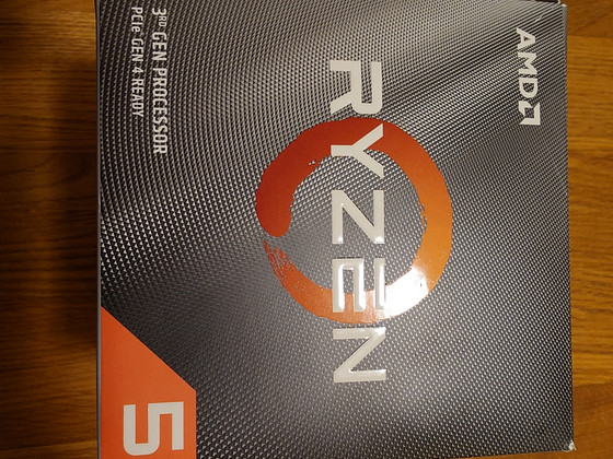 AMD Ryzen 5 3600X cpu + cooler
