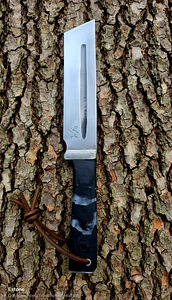 Handmade Tactical Nata Tanto Knife, 80CrV2 High Carbon Steel (7 foto / 10)