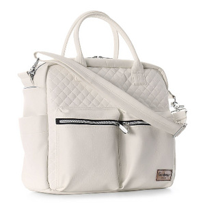 Детская коляска Emmaljunga NXT 90 DELUXE Polar White Leatherette (6 фото из 7)