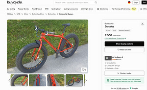FAT BIKE BOTTECCHIA SENALES 26" (10 фото из 10)