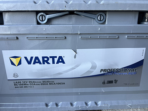 Aku varta La95 12v 95Ah (1 foto / 1)