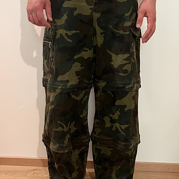 Брюки-карго Vetements transformer