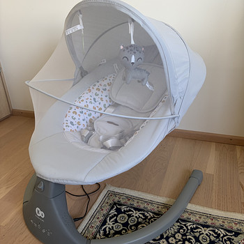 Elektriline kiik Kinderkraft 2in1 Lumi 2, light grey