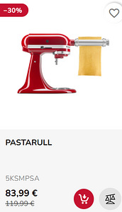 KitchenAid планетарный миксер 5KSM150PSEWH (6 фото из 7)