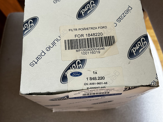 Õhufilter Ford originaal 1848220