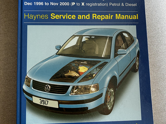 Raamat Haynes VW PASSAT B5