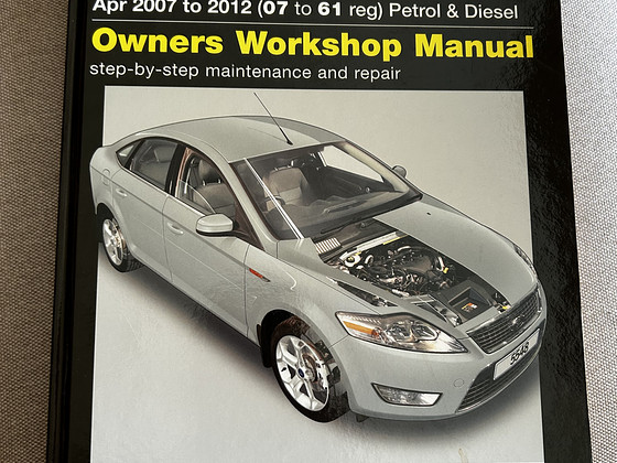 Raamat Haynes Ford Mondeo 2007-2012