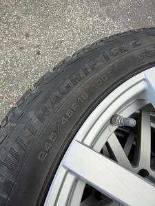 18" Nitro veljed 5x120 + 245/45/18 m+s 5-5,5mm (9 foto / 10)