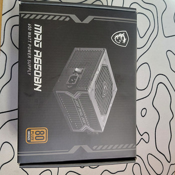 MSI 80+ Bronze 650w toiteplokk
