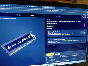 Ddr4 ram corsair 1×16gb kaasa tasuta ddr4 8gb (3 foto / 3)