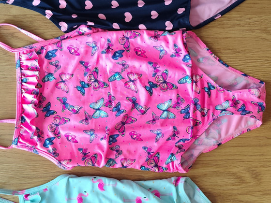 Ujumistrikoo 116 tüdrukute trikoo 5-6a H&M Primark 3TK