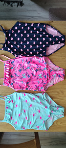 Купальники 116, купальник для девочки 5-6 лет H&M Primark 3 шт. (1 фото из 6)