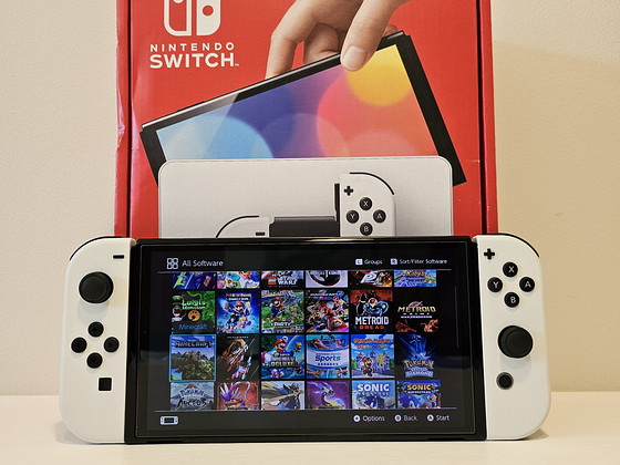 Nintendo Switch OLED CFW + 35 mängu + 256GB SD