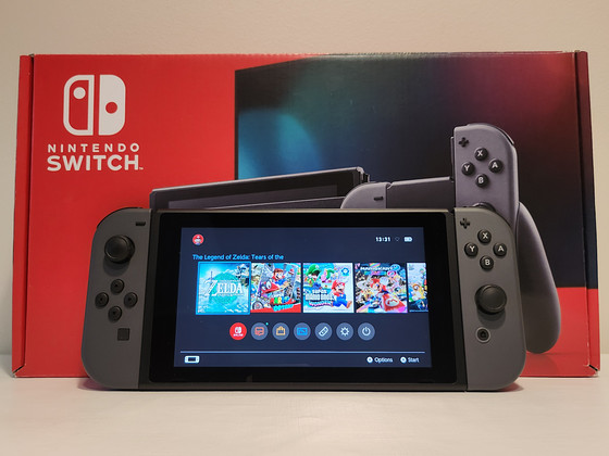 Nintendo Switch V2 CFW + 35 mängu + 256GB SD