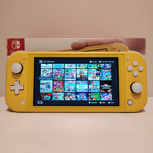 Nintendo Switch Lite CFW + 35 mängu + 256GB SD (1 foto / 2)