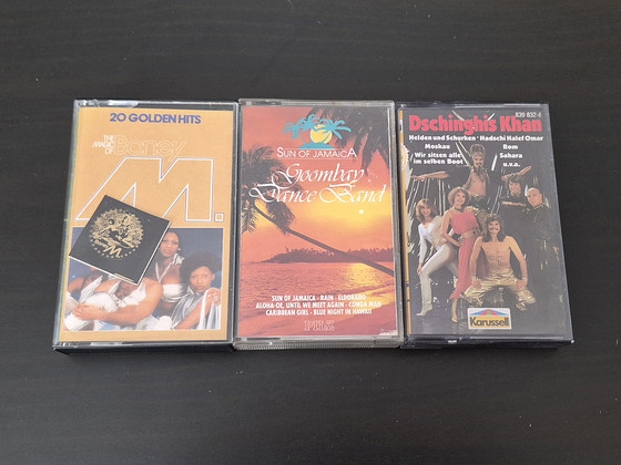 Helikassett Boney M, Dschinghis Khan, Goombay Dance Band