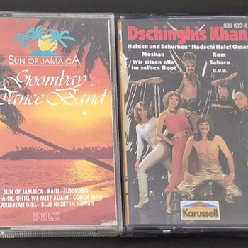 Аудиокассеты Dschinghis Khan 1985 Goombay Dance Band 1991