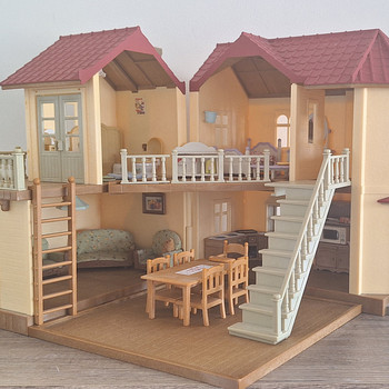 Sylvanian Families City House with Lights + вся мебель