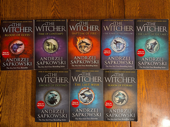 Witcheri raamatute komplekt (8tk)