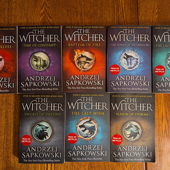 Комплект книг Witcher (8 шт.)