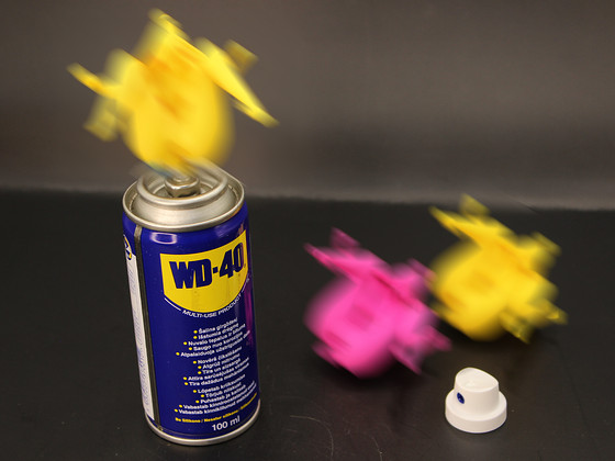 WD-40 Naljakas otsik balloonile. Aerograaf Suveniir