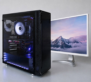 Мощный компьютер i7 с 27" монитором + устройствами (1 фото из 1)