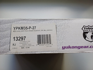 Satelliitide hammasrataste komplekt Yukon YPKM35-P-27 Jeep (3 foto / 4)