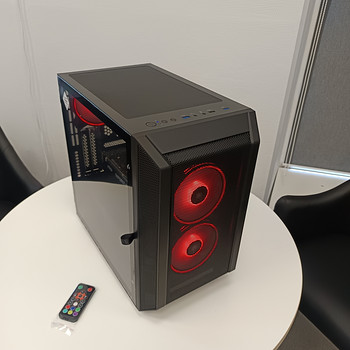 ИГРОВОЙ ПК RYZEN 5 5500 /16GB/500GB NVME/RTX3050 6GB/RGB ПУЛЬТ