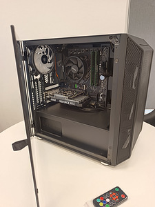 ИГРОВОЙ ПК RYZEN 5 5500 /16GB/500GB NVME/RTX3050 6GB/RGB ПУЛЬТ (6 фото из 8)