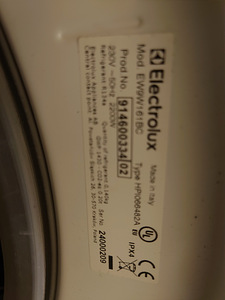 Kuivatiga pesumasin Elektrolux 10 kg (7 foto / 7)