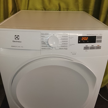 Гарантия на сушильную машину Electrolux