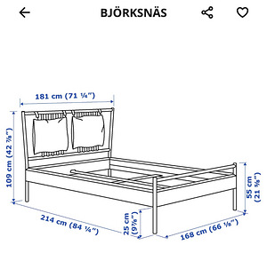 IKEA Björksnäs voodi 160 cm (4 foto / 4)