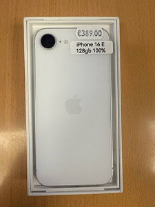 iPhone 16E 128Gb White v heas korras (1 foto / 1)